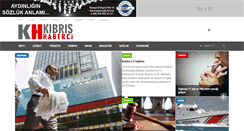 Desktop Screenshot of kibrishaberci.com